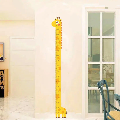 1PC wall sticker measuring instrument ruler for measuring height, cartoon height sticker wallpaper can be removed