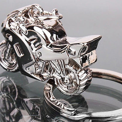 Men Keychain Exquistie Decorative Zinc Alloy Cool Motorcycle Pendant Keyring Men Jewelry Car Key Chain Bag Charm Accessories