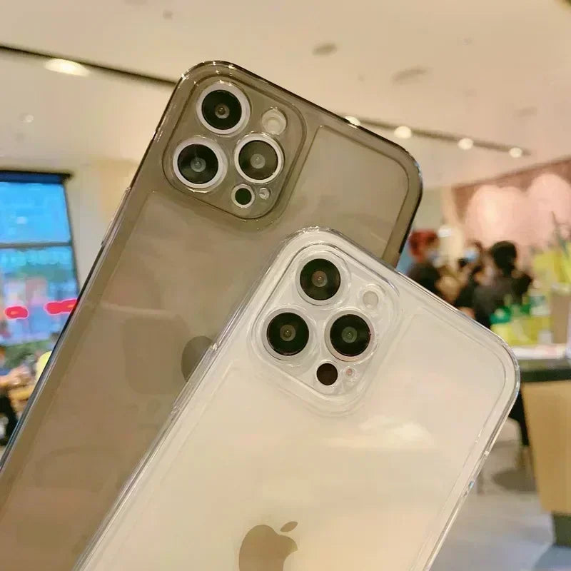 INS Hot Coffee Phone Cases For iPhone 16 15 14 13 12 11 Pro Max XR 8 7 Plus 13 12 Mini Soft Transparent Cover