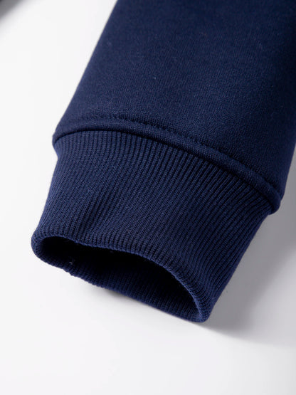 Men's Crew Neck Sweatshirts Solid Color Sweatwear Spring Outdoor Casual Daily Long Sleeve Pullover Hoodie Man Sportswear