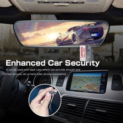 Original Lenovo Memory Card 2TB 128GB Class 10 V60 TF Card 1TB Mini SD Card 512GB 256GB A2 U3 Micro Card 2TB High Speed TF Card