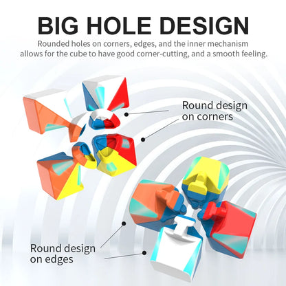 MoYu Meilong3c Professional Magic Cube 3x3x3 classroom Stickerless 3 Layers Speed Cube Puzzle Cube Fidget Toys For Childrengifts