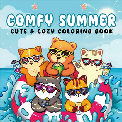 "Magical Creatures" coloring book: variou wonderful scenes and magical creatures, bringing a relaxing and enjoyable coloring jo