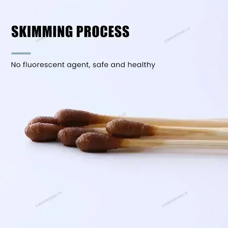 100Pcs/Pack Baby Cotton Swabs Wooden Stick Soft Tip Buds for Ear Nose Cleaning 1-20 Packs Infants Kids Hygiene Care Beauty Tools