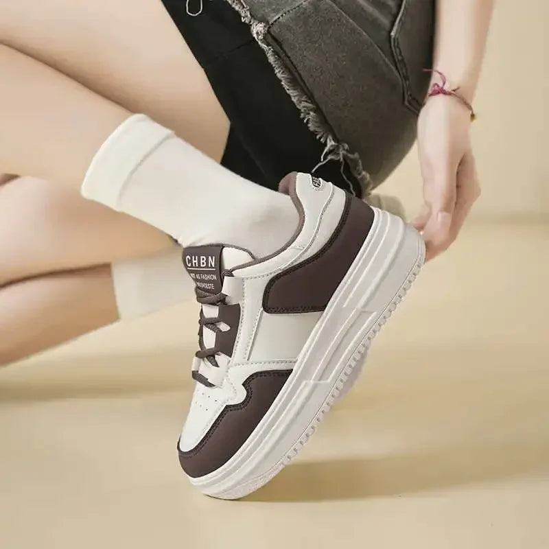 2025 new shoes for women Flatform Height Up Autumn Sneakers For Women Casual Women Shoes Sports Breathable Height Increasing