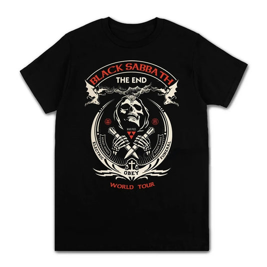 Black Metal Rock Band Graphic T-Shirt - Serpent Choir