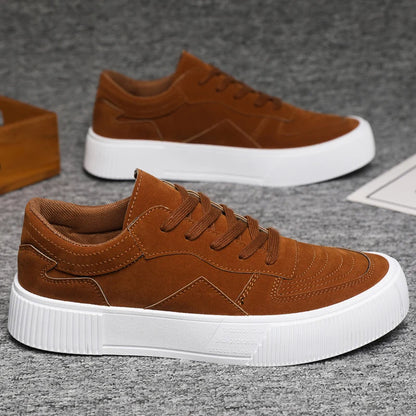 Men's Sneakers Fashion Flat Shoes for Man High Quality Casual Shoes for Men Classical Cosy Comfortable Wear-resistant Pure Color