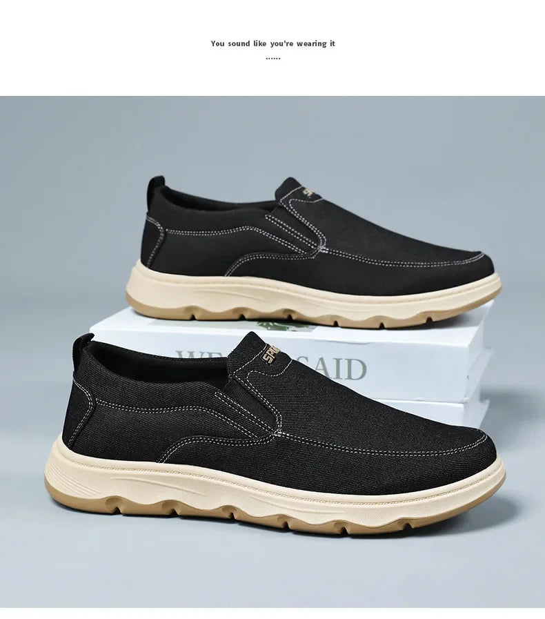Shoes for men, 2024 autumn new single shoes, British style bean shoes, dad shoes, one foot casual shoes