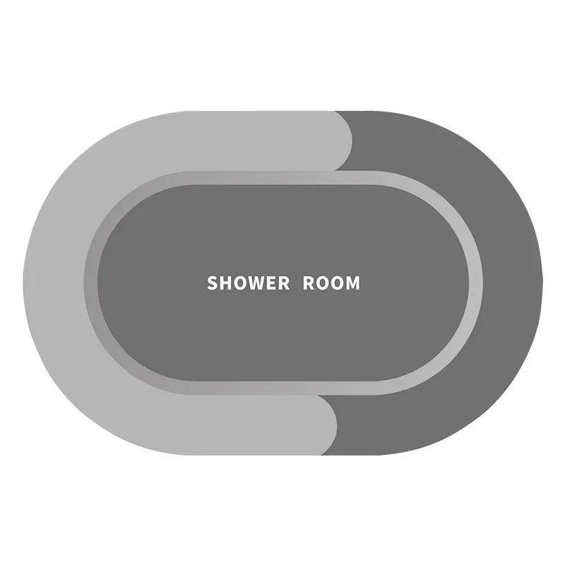 Bathroom Rug, Non - slip Entrance Doormat, Instant Drying Mat, Super Absorbent, Nappa Skin Floor Mat, Toilet Carpet, Home Decor