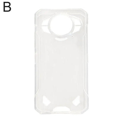 Case For Doogee S200 5G Black/ Transparent Phone Cover For Doogee S 200 Protective Shell Back Cases Funda