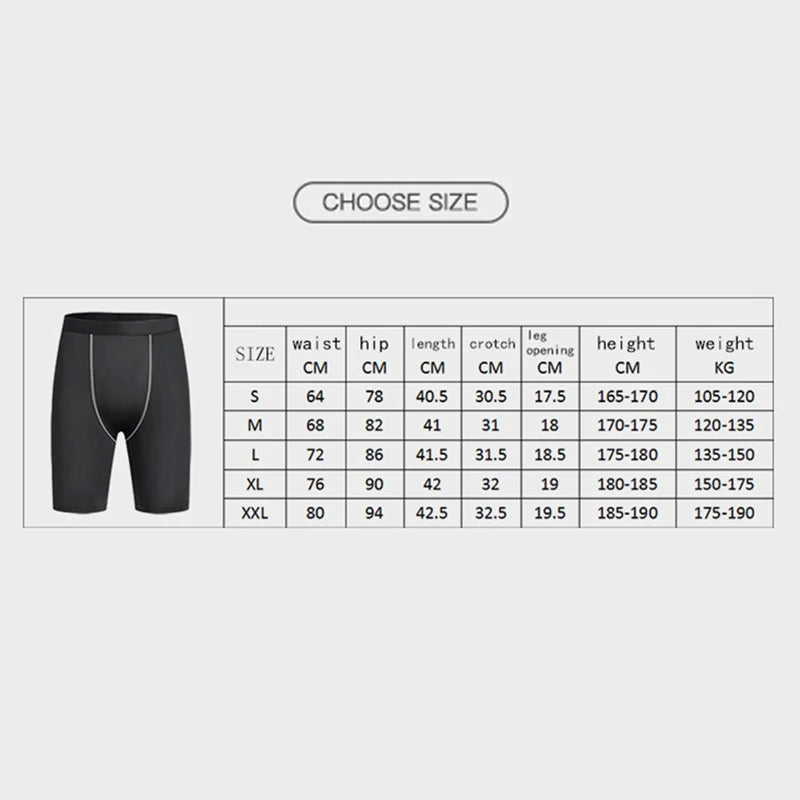 1 Article High Performance Men's Compression Shorts with Pocket - Quick Dry, Breathable, and Stretchy Base Layer for Sports, Gym
