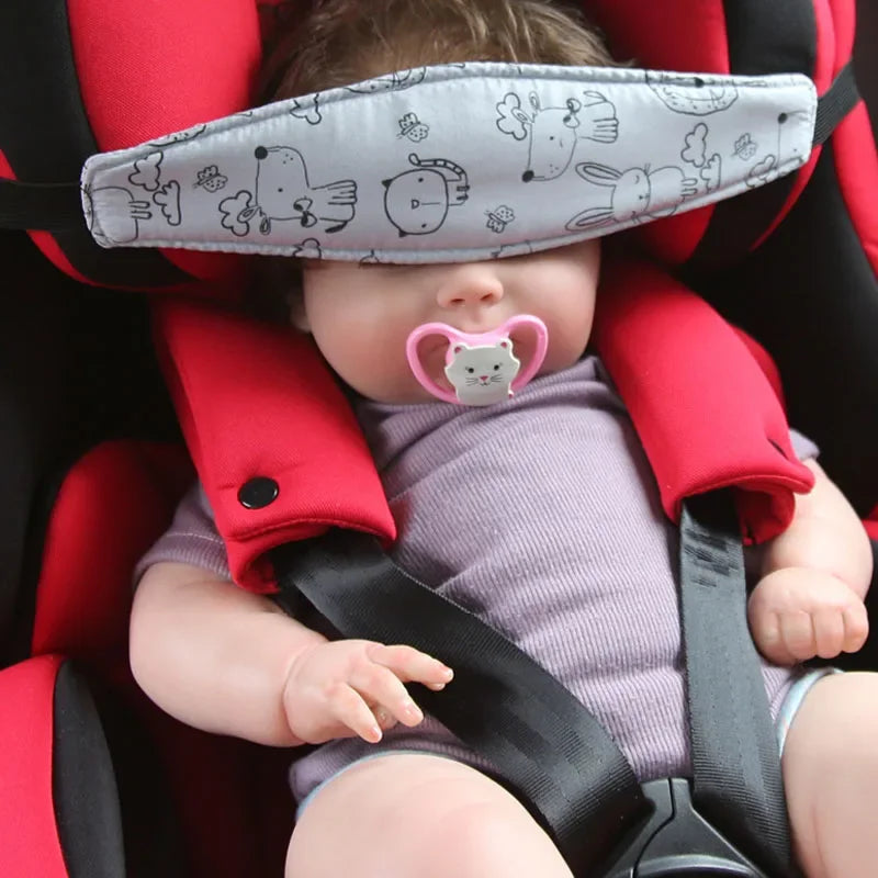 Baby Safety Pillows Infant Baby Car Seat Head Support Children Belt Fastening Belt Adjustable Boy Girl Playpens Sleep Positioner