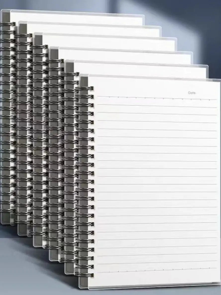 A5/B5 Spiral book coil Notebook Lined  Blank Grid Paper Journal Diary Sketchbook For School Supplies Stationery