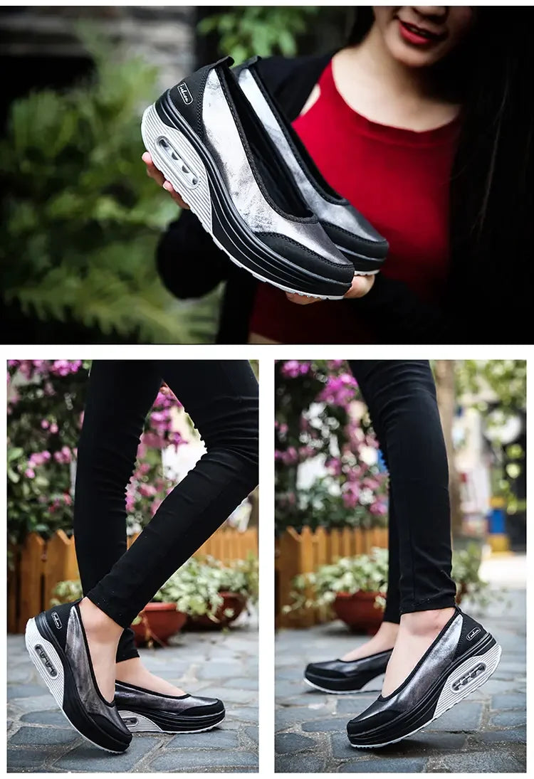 Shoes for Women Shoes 2025 New Flats Women Loafers Slip on Shoes Woman Tenis Feminino Casual Outdoors Plus Size Woman Sneakers