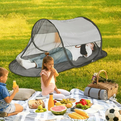 Tents for Camping Foldable Net Tent with Floor Single Person Camping Screen Shelter Portable Screen Houses for Bedding Camping