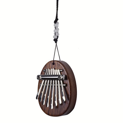 Mini Kalimba – Piano à pouce à 8 touches, 1 paquet, Style goutte d'eau, Instrument mignon, Portable, coffret cadeau exquis pour