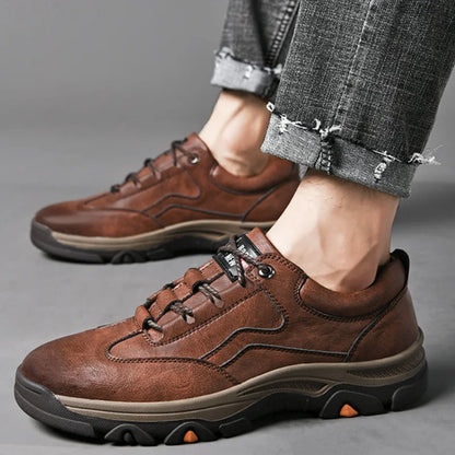 Men's Casual Shoes Outdoor Sneakers Men Retro Leisure Business Shoes Non Slip Comfortable Sports Walking Shoe Tênis Masculino