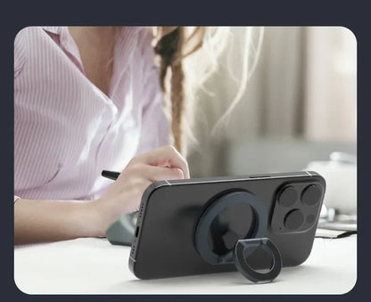 For MagSafe Double Sided Magnetic Phone Ring Holder Portable Folding Cellphones Stand Phone Accessories Support Bracket Grip