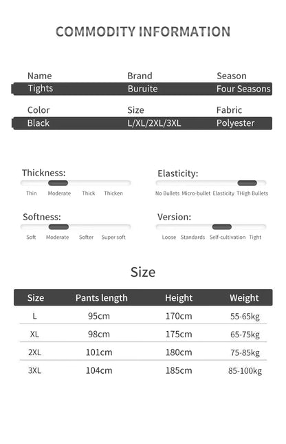 Tights Mens Spring Autumn Winter Basketball Training Elastic Fitness Base Pants Fast Dry Running Compression Long PantsIce Silk