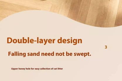 Extra Large Cat Litter Mat Heavy Duty Waterproof 2 Layer Non Slip Washable Pet Floor Protector Litter Box Sand Stopper