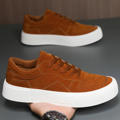 Men's Sneakers Fashion Flat Shoes for Man High Quality Casual Shoes for Men Classical Cosy Comfortable Wear-resistant Pure Color