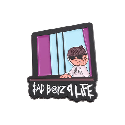 Retro Mexican Metal Hat Clip Pins Enamel Pins Cartoon Sloth Boy Baseball Cap Golf Cap Hat Badge Accessories Fashion Jewelry Gift