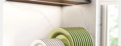 Kitchen drain rack dish rack household utensils knives and forks storage racks Tabletop drying bowl rack kitchen organizer