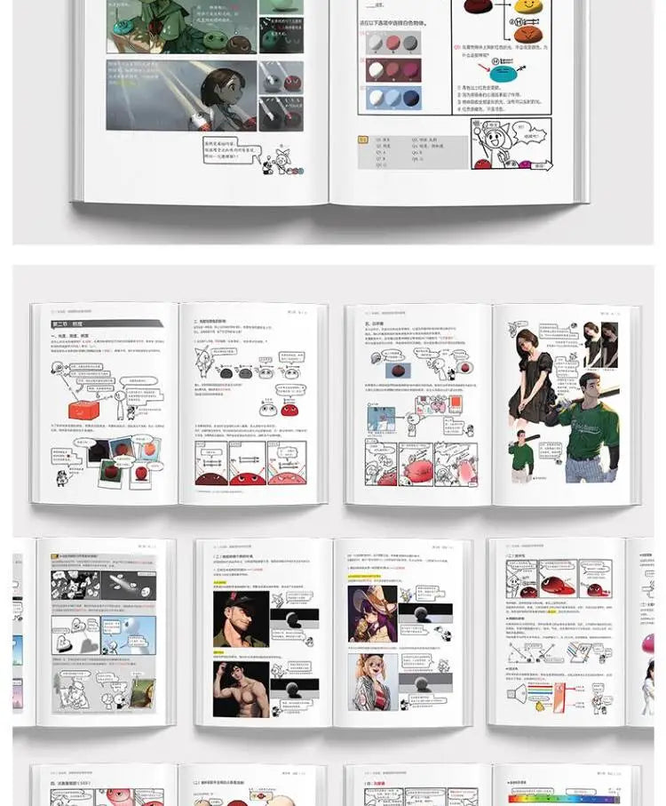 Book-Winshare The Secret Of Light and Color Comic Colors