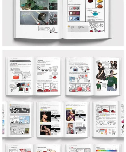 Book-Winshare The Secret Of Light and Color Comic Colors