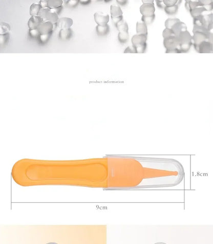 Tweezers Cleaning Forceps Baby Plastic Tweezers Nose Cleaner Tool Toddler Nasal Cavity Care Supplies Baby Essentials Kids Safety