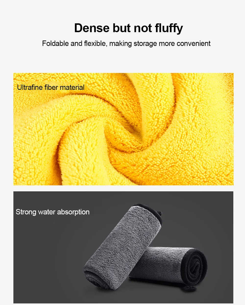 Microfiber Towel Car Microfiber Cloth Wash Towel Microfiber Cleaning Cloth Car Wash Drying Towel Auto Detailing