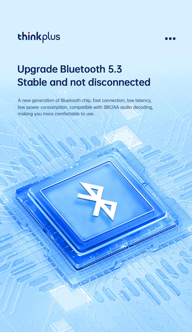 Original Lenovo XT80 Sports Wireless Earphones with Mics, LED Power Display,Hifi Stereo Sound Bluetooth 5.3 TWS HeadphHeadphones