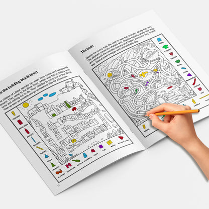 Pique Your Child's Imagination with this Delightful Hidden Objects Book - Ideal for Building Focus and Attention