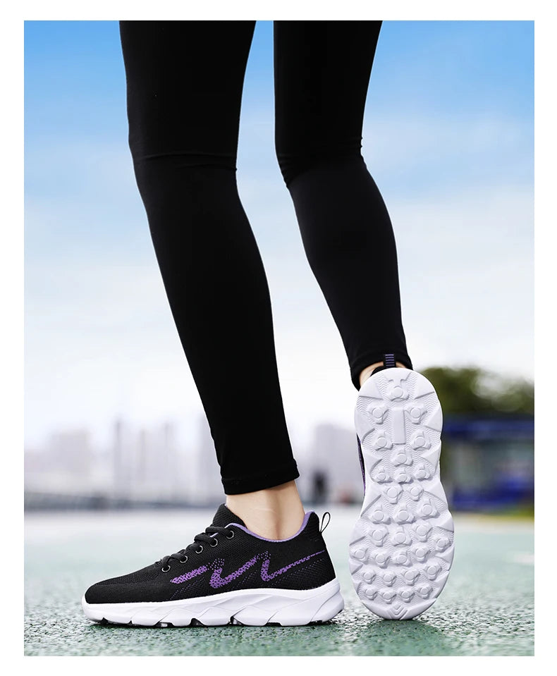 Sneakers for Women 2024 Trend Comfortable Woman Shoes Summer Footwear Breathable Casual Sport Running Walking Shoes Luxury Brand