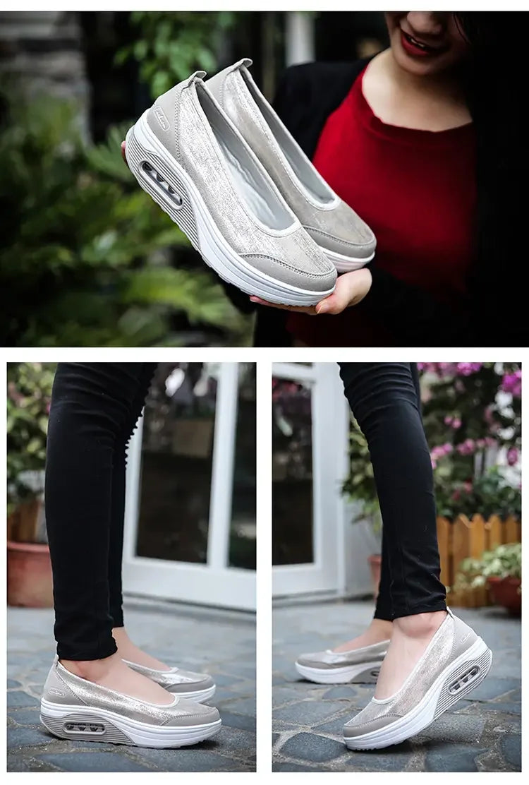 Shoes for Women Shoes 2025 New Flats Women Loafers Slip on Shoes Woman Tenis Feminino Casual Outdoors Plus Size Woman Sneakers