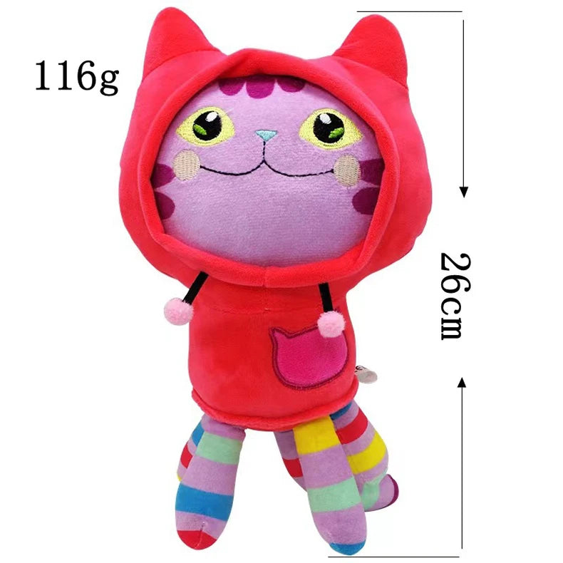 Animals Plush Gabby Dollhouse Lovely Plush Gaby Toy Plush House Cat Doll Cartoon Stuffed Animals Mermaid Cat Plushie Dolls Kids