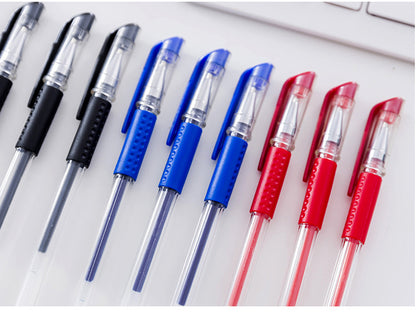 Gel pens Set Black Blue Red Refill Gel Pen Bullet Tip 0.5mm School & office Supplies Stationery kawaii accessories stationery