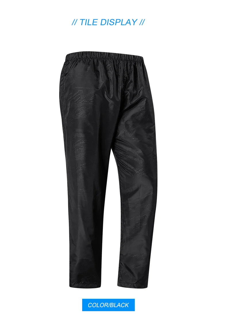 LNGXO Waterproof Hiking Pants Unisex Camping Trekking Climbing Rain Pants Outdoor Sports Quick Dry Mountain Women Men Trousers