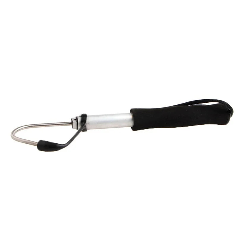 Telescopic Retractable Fish Gaff Stainless Ice Sea Fishing Spear Hook Tackle New