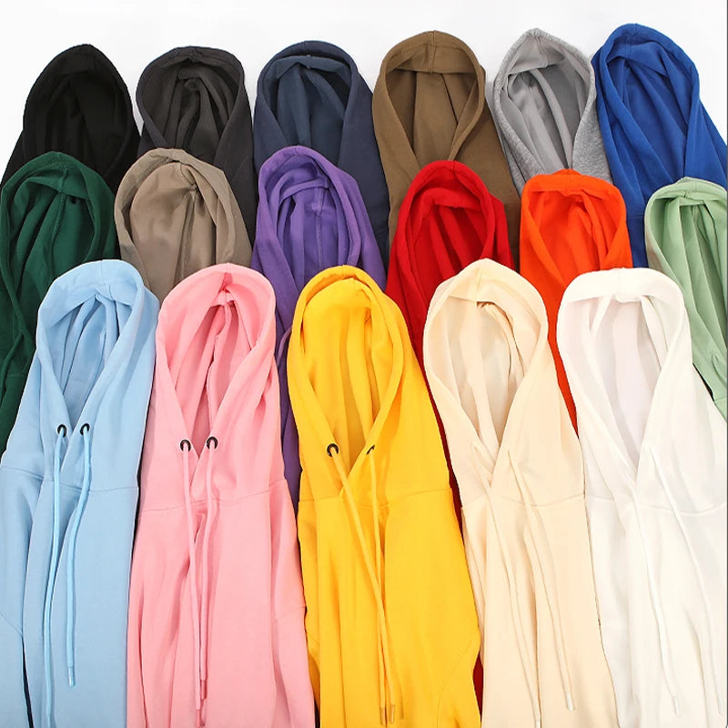 Customized 60% Cotton Hoodie Men Fashion Long Sleeve Sweatshirts Women Personality Printed Streetwear Hoody Pullovers Sudaderas