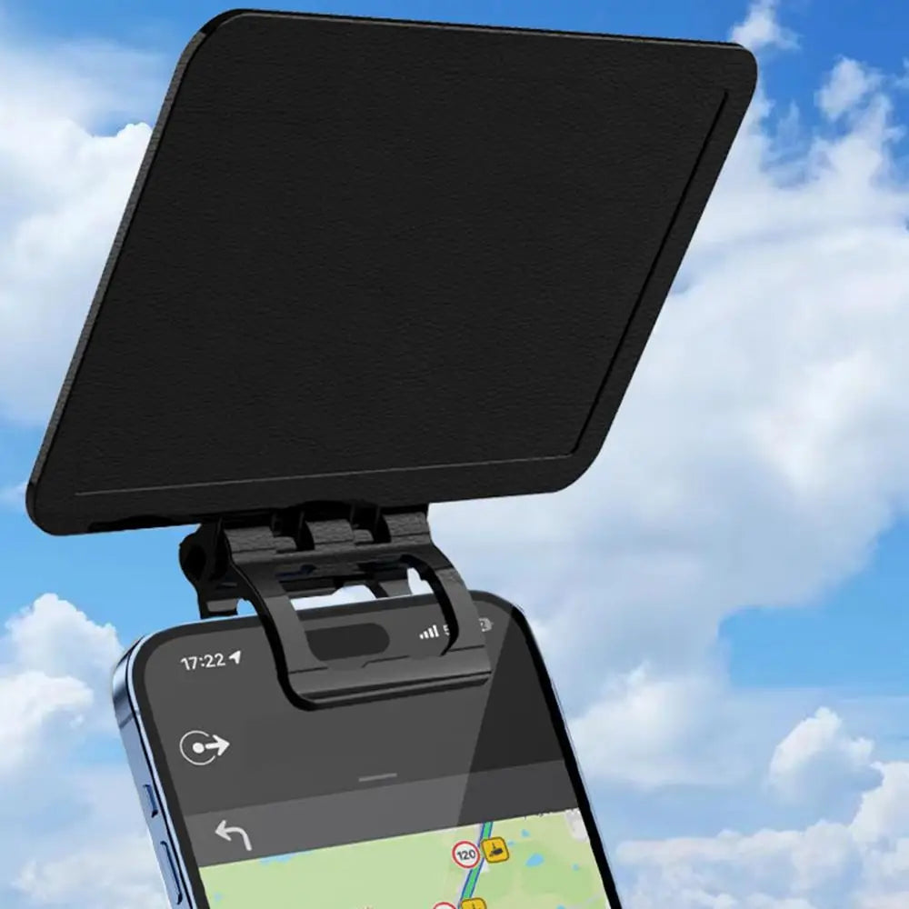 Phone Sun Shade Cellphone Sun Shade Cover Cellphone UV Protection Panel Foldaing Smartphone Sunshade for Car Bike