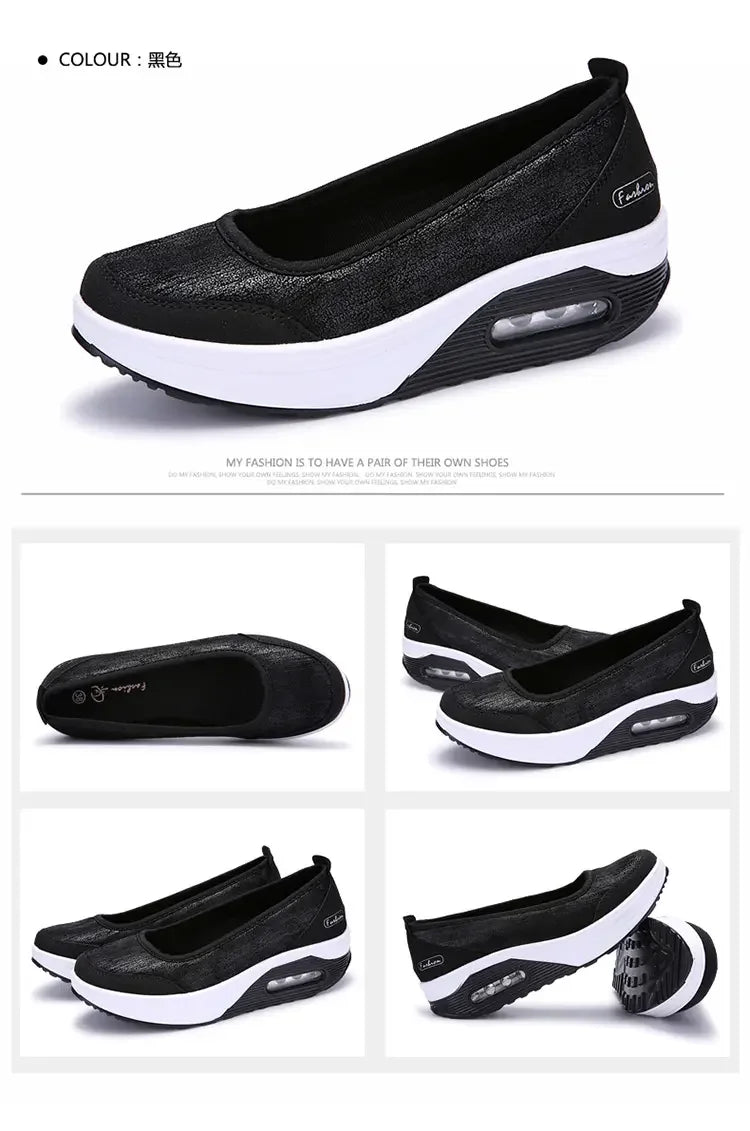 Shoes for Women Shoes 2025 New Flats Women Loafers Slip on Shoes Woman Tenis Feminino Casual Outdoors Plus Size Woman Sneakers