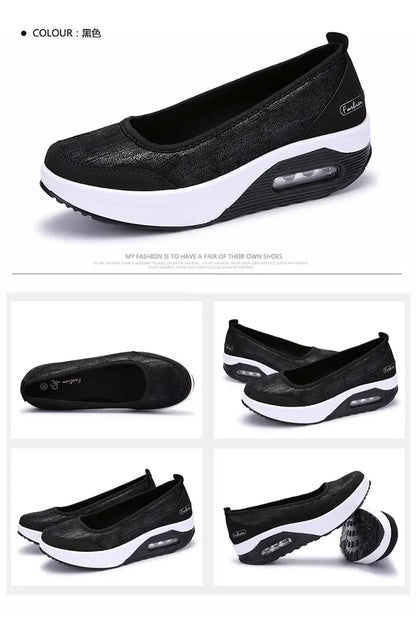 Shoes for Women Shoes 2025 New Flats Women Loafers Slip on Shoes Woman Tenis Feminino Casual Outdoors Plus Size Woman Sneakers