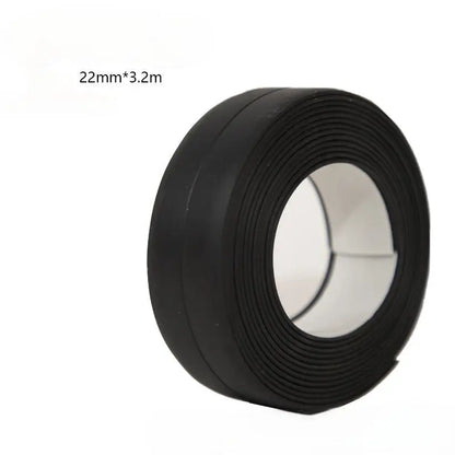 A Roll Of Three Meters Two Pvc Waterproof And Anti-Mildew Seam Adhesive, Suitable For Kitchen, Bathroom, Toilet, Corner Gap