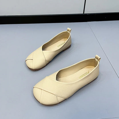 Shoes for Women Summer New One Pedal Light Women's Casual Shoes Shallow Slip on Ladies Walking Shoes Female Breathable Flats