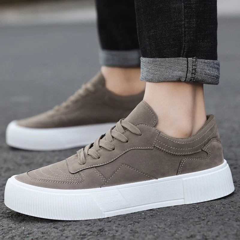 Men's Sneakers Fashion Flat Shoes for Man High Quality Casual Shoes for Men Classical Cosy Comfortable Wear-resistant Pure Color