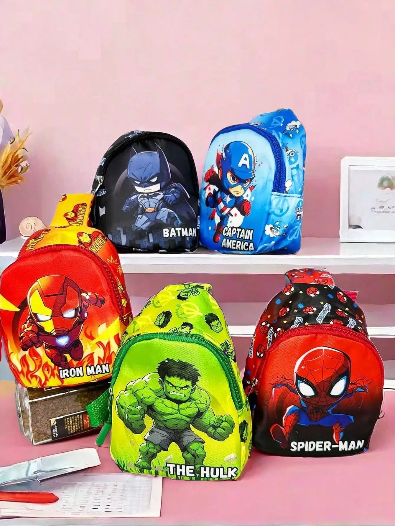 Spider Man Sling Chest Bag, Cartoon Anime Crossbody Bag, Fashionable Casual Shoulder Bag with Coin Purse for Daily Travel