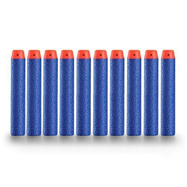Blue Soft Hollow Hole Head Bullets 7.2cm For Nerf Refill Darts Toy Gun Bullets For Nerf Series Blasters Xmas Kid Children Gift