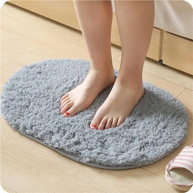 Bathroom Foot Floor Mats Creative Absorbent Soft Memory Carpet Rugs Toilet Stairs Bathtub Living Room Door Bath Cushion