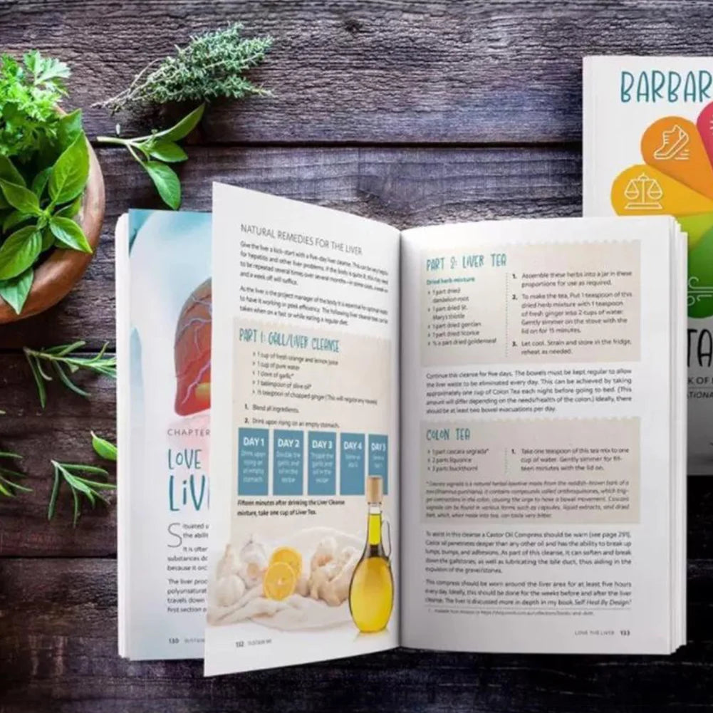 Sustain Me By Barbara O'Neill A Handbook of Natural Remedies Books for Health Guide Book Natural Herbal Remedies Lost Collection